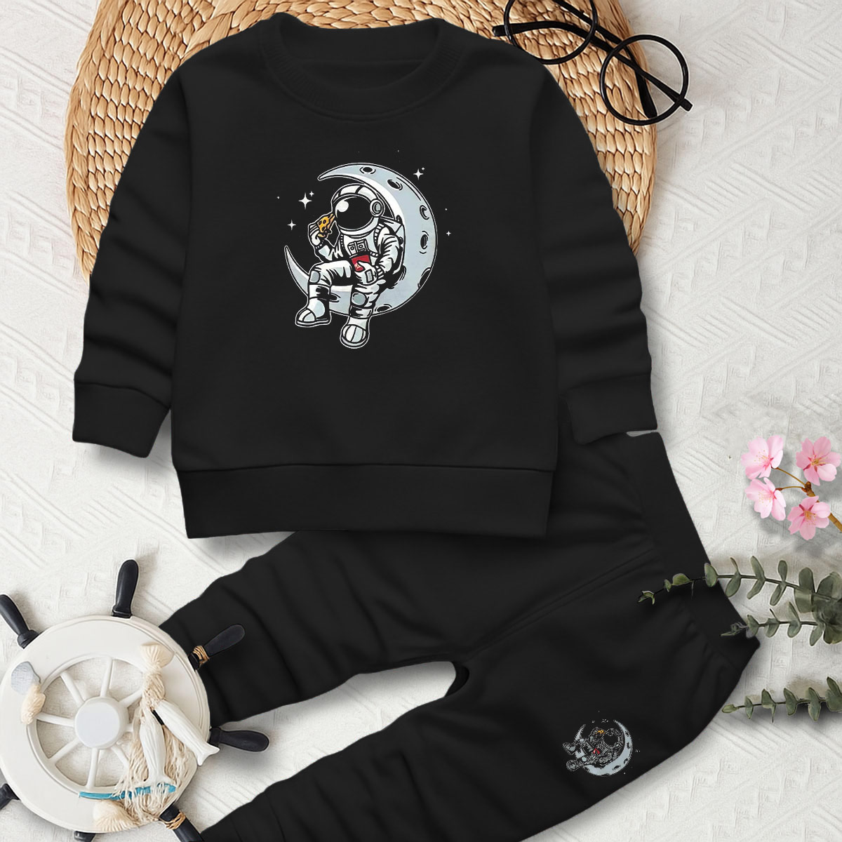 Winter Sweter Set-BLACK NASA - Image 2