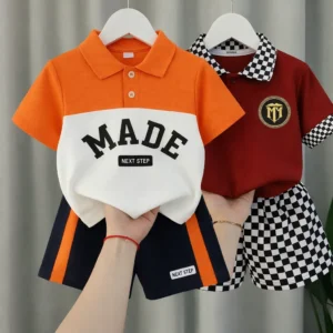 Combo 2Set= Orange Made+Merun Dora