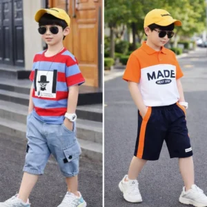 A Combo 2Set=Red Jens+Orange Made