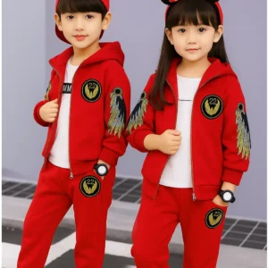 Hoodie+Pant Set=New Red Afsan